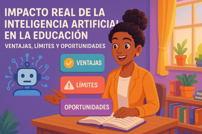 Impacto real de la inteligencia artificial en la educación: ventajas, límites y oportunidades